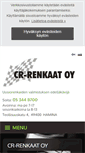 Mobile Screenshot of cr-renkaat.fi